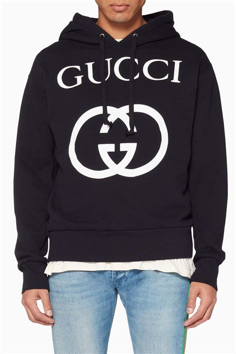 black shiny gucci sweatshirt men|gucci hoodie yupoo.